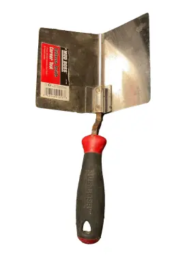 244-7958 Mud Boss Large Inside Corner Stainless Steel Drywall Taping Knife Mudding
