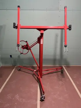 Fdw11676 Nchanmar Rolling Drywall Lift For Walls And Ceilings. Holds Up To 4x12 Sheets