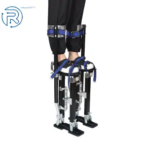 498708 Netuera 24 Inch -40 Black Drywall Stilts For Sheetrock Painting Or Cleaning 1120 #2