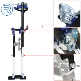 498708 Netuera 24 Inch -40 Black Drywall Stilts For Sheetrock Painting Or Cleaning 1120 #3