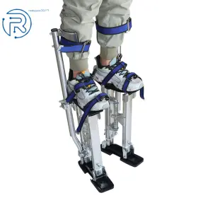 498729 Netuera 15 Inch -23 Silver Drywall Stilts For Painting Wiring And Much More