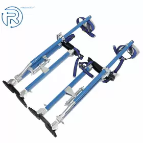 644469 Netuera 24 Inch - 40 Professional Grade Adjustable Drywall Stilts Light Blue New #2