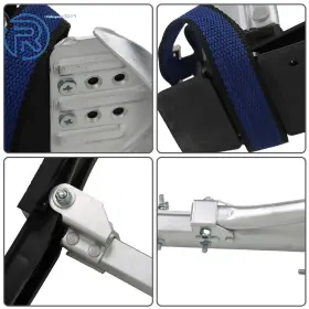 662697 Netuera Aluminum Drywall Stilts 36 - 48 Inch Painters Walking Taping Finishing Tools #2