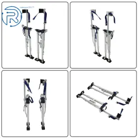 662697 Netuera Aluminum Drywall Stilts 36 - 48 Inch Painters Walking Taping Finishing Tools #3