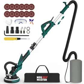 Nws225 Neu Master Drywall Sander Electric Variable Speed Popcorn Rem