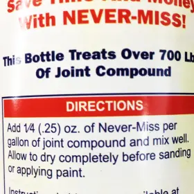 Never-miss 810135986557 Drywall Mud Tinting Gel - Blue