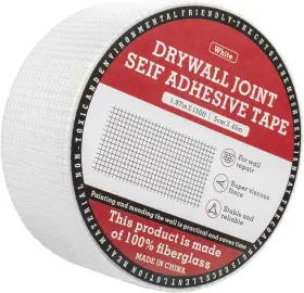 Nezuiban 445054480447 Drywall Joint Tape Fiberglass Mesh For Repair 1.97 Inch 150 F