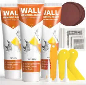 Bqg-301 Ningoo Spackle Wall Repair Kit Drywall Patch Simple Small Hole White