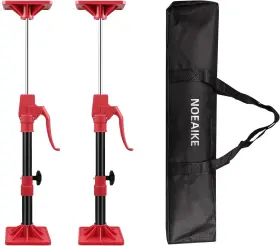 Hc-2-19-45zcg Noeaike Cabinet Jack Support Pole 2-pack 19-45 Inch 19 -45 /2pack Red