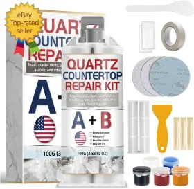 Dlsxbtj001ab Nozerix Quartz Countertop Repair Kit 100g Strong Bond Seamless Finish For Mable Fix W