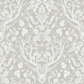 Nus4393 Nuwallpaper Taupe Escape To The Forest Peel And Stick 20.5 Inch X 216