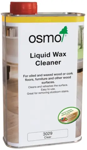 3029 Osmo 006850894895 1 Litre Liquid Wax Cleaner - Clear