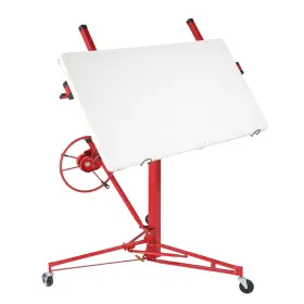 Sd-lift-g6599 Parts-diyer 11ft Drywall Panel Hoist With Lockable Wheels Rolling Lifter Jac