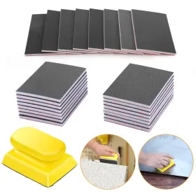 180-3000 Partsdomauction 690770148660 24pcs Sanding Block Pads With Grit Wet Dry Sandpaper Sponge