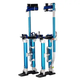 Sid1r51zw4 Pentagon Tools Drywall Stilts 24 To 40-inch Lightweight Aluminum For Adults Putti