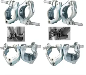 Xzkj48 Phlkjl Scaffolding Clamps British Type For 1-3/4 Inch To 1-9/10 Od Tube Galvanized