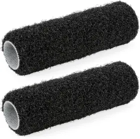 Pinstone Rs037-9cr-1n 2pcs 9 Inch Drywall Compound Roller Covers Shed-resistant Mud Putty