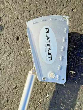 Pt-2ns Platinum Pt-2ns/pt-crh Drywall Tools 2 Inch Nail / Screw Spotter With 50 Handle - Used Once #2