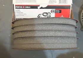 77105 Porter Cable Drywall Sander Discs 100 Grit Foam Backing - 5 Pack