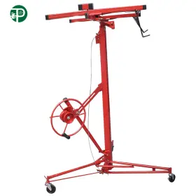 Pf2550064 Powerfit 16ft Drywall Lift Plasterboard Panel Rolling Lifter Lockable Industrial Tool Us