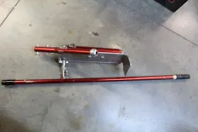 4-771r Premium Drywall Tool Level5 Compound Pump And 50in Corner Roller Handle Used As Is