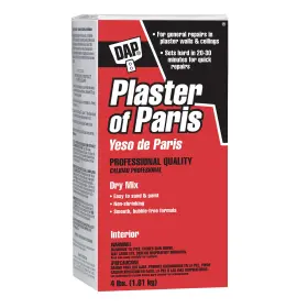 10318 Products Paris Plaster 4 Lb White 64 Ounce- Pack Of 6