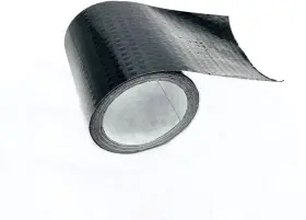 Fm-25 Qpn 4 Inch X 25ft Mobile Home Flexible Mend Belly Bottom Repair Patch Black