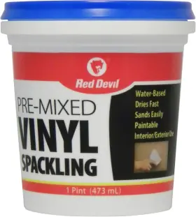 0538 Red Devil Pre-mixed Vinyl Spackling 1 Pint White #2