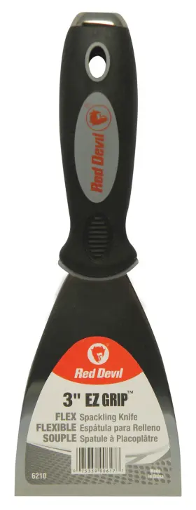 6210 Red Devil 075339006177 Ez Grip Spackling Knife 3 Inch Multi