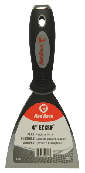 6214 Red Devil 075339006191 Ez Grip Patching Knife 4 Inch Multi