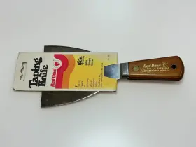 4116 Red Devil Nos Usa Professional 4 Inch Flexible Taping Putty Knife Wood Handle