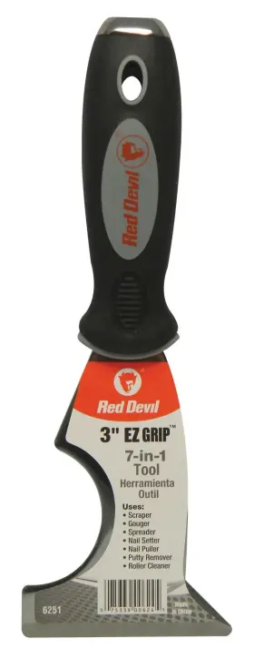 6251 Red Devil 747153678938 Ez Grip Multi-purpose Painters Tool 3 Inch