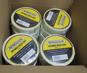 Mdt2300wh Renegade White Drywall Mesh Tape 2 Inch X 300ft Qty Of 16
