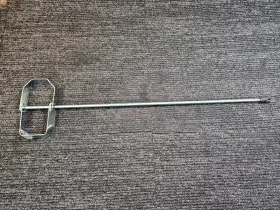 56010 Richard Qty 2 Drywall Mud Mixer 36 In Oal 1/2 Dia Shaft Steel