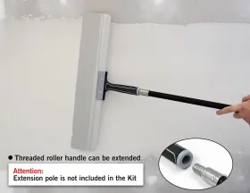 50504 Rollingdog 24 Inch Taping Knife - Drywall Threaded End Can Be Atta #3