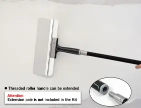 Rollingdog 975284271825 14 Inch Taping Knife - Drywall Threaded End Can Be Attached To E #3