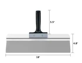 Rollingdog 975284271832 18 Inch Taping Knife - Drywall Threaded End Can Be At #2