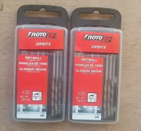 Roto-zip 720361004096 2 Packs Genuine Drill Bits Drywall Guidepoint Gp8 8 Count/pk X New