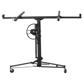 16ft.drywall Runesay Con-cret-4 Panel Hoist Drywall Lift Rolling Jack Lifter In Black