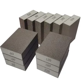 Sackorange 313100597562 12 Pack Sanding Sponge Coarse/medium/fine/superfine 6 Different Speci