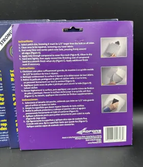 Saint-gobain 038662107089 Adfors Self-adhesive Wall And Ceiling Repair Patches Multi-pack - 5pk #2