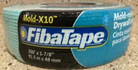 Saint-gobain 038662810194 Adfors Fibatape Mold-resistant Drywall Joint Tape 300ft X 1-7/8 Inch New