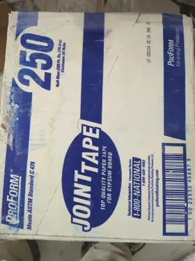 382198 Sheetrock Paper Drywall Joint Tape - 500ft White