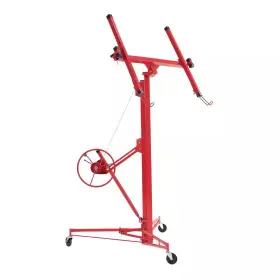 Siavonce 313104815891 16 Ft. Drywall Panel Hoist Jack Lifter Lift In Red