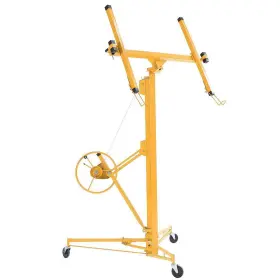 Siavonce 445047935909 13 Ft. Drywall Panel Hoist Jack Lifter Lift In Yellow