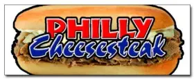 Signmission 738435845827 48 Inch Philly Cheese Steak Decal Sticker Cheesesteak