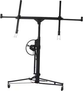 Anw-b0crvmc7vh Spoflyinn Drywall Panel Hoist Lift 16 Ft Jack Lifter Telescopic Arm Tripod Base Lockable