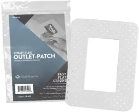 Op-500 Strait-flex Outlet Drywall Patches- 10 Pack