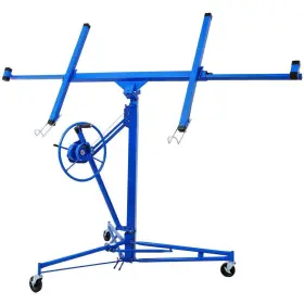 Sudzendf 313101121186 Blue Drywall Panel Hoist Lift Rolling Jack Lifter 16ft