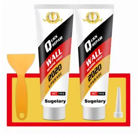 A-b1707754 Sugelary Drywall Patch Repair Kit With Scraper Wall Spackle Paste 2 Pack
